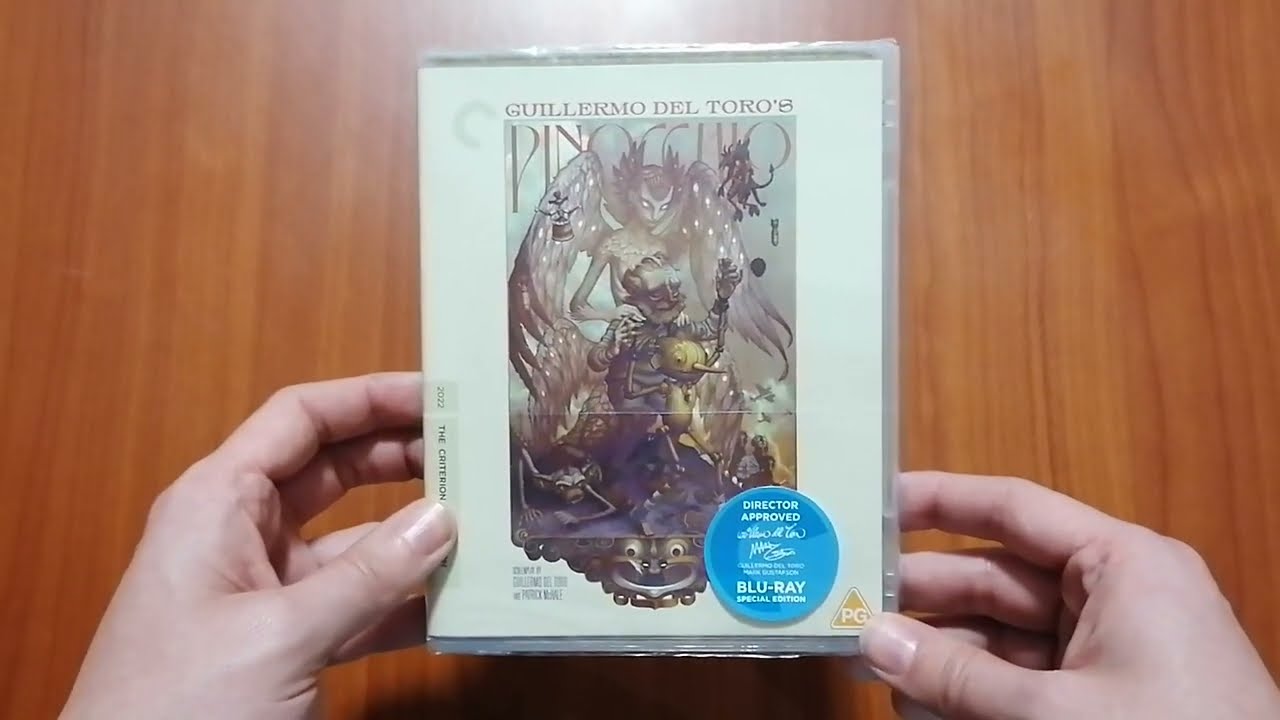 PINOCCHIO di GUILLERMO DEL TORO - Unboxing edizione Criterion Collection
