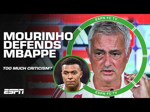 Jose Mourinho calls out ‘RIDICULOUS’ Mbappe criticism 😳 Real Madrid vs. Villarreal preview | ESPN FC