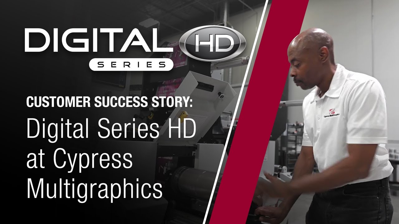 siris digital cousin Mark Andy Digital Series HD at Cypress Multigraphics