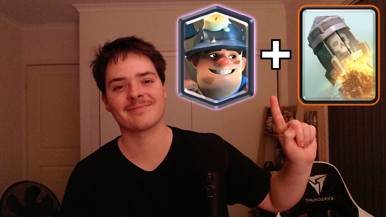 ASMR Clash Royale | Смогу ли я победить с помощью Miner Rocket?