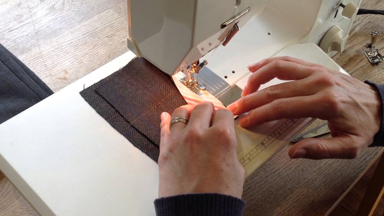 Hong Kong seam finish