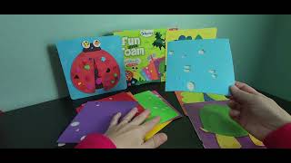Skillmatics Art Activity - Fun with Foam Animals, No Mess Felt Sticker Art for Boys & Girls Ages 3-7