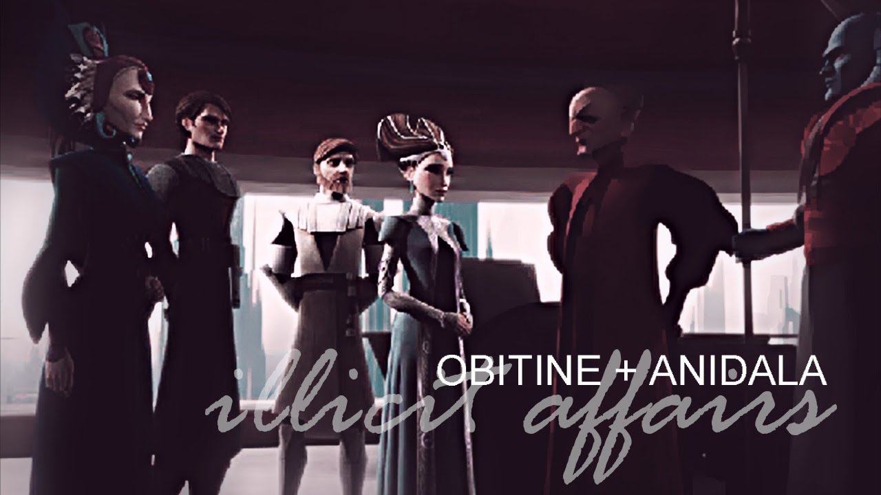 Obi-Wan/Satine + Anakin/Padme // 