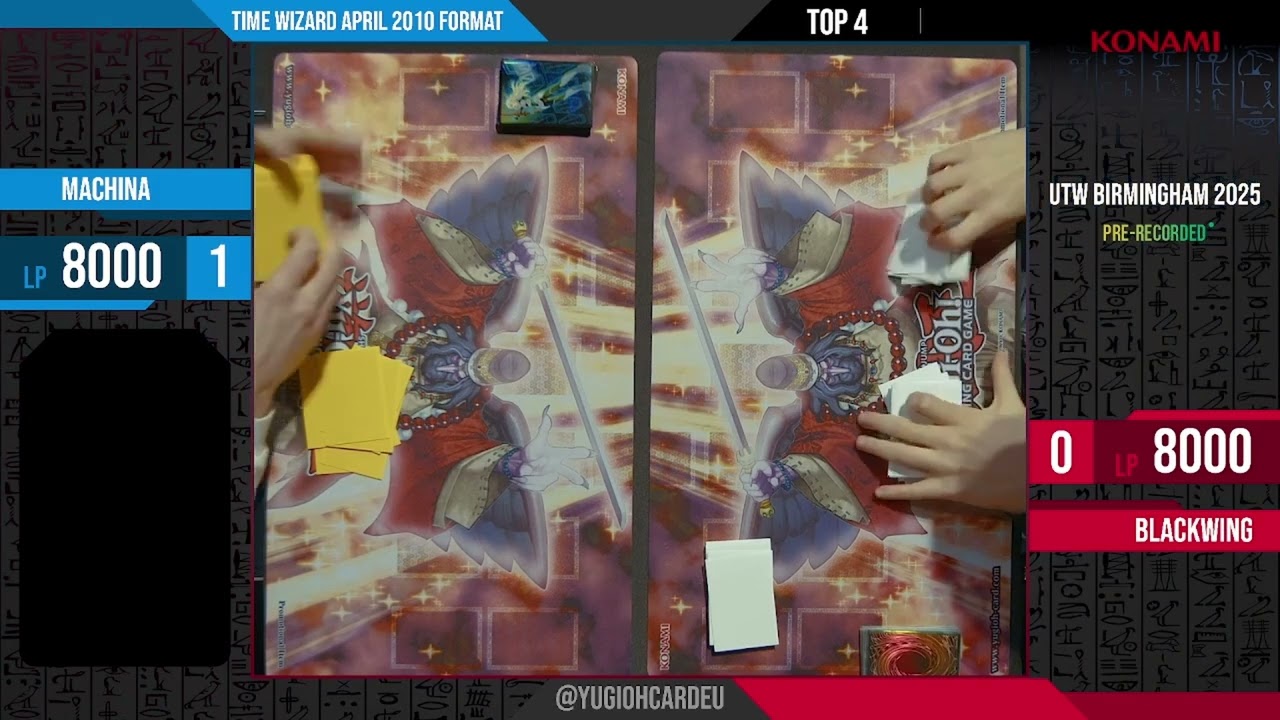 Топ 4 — Machina против Blackwing — Ultimate Time Wizard 2010 YCS Birmingham 2025