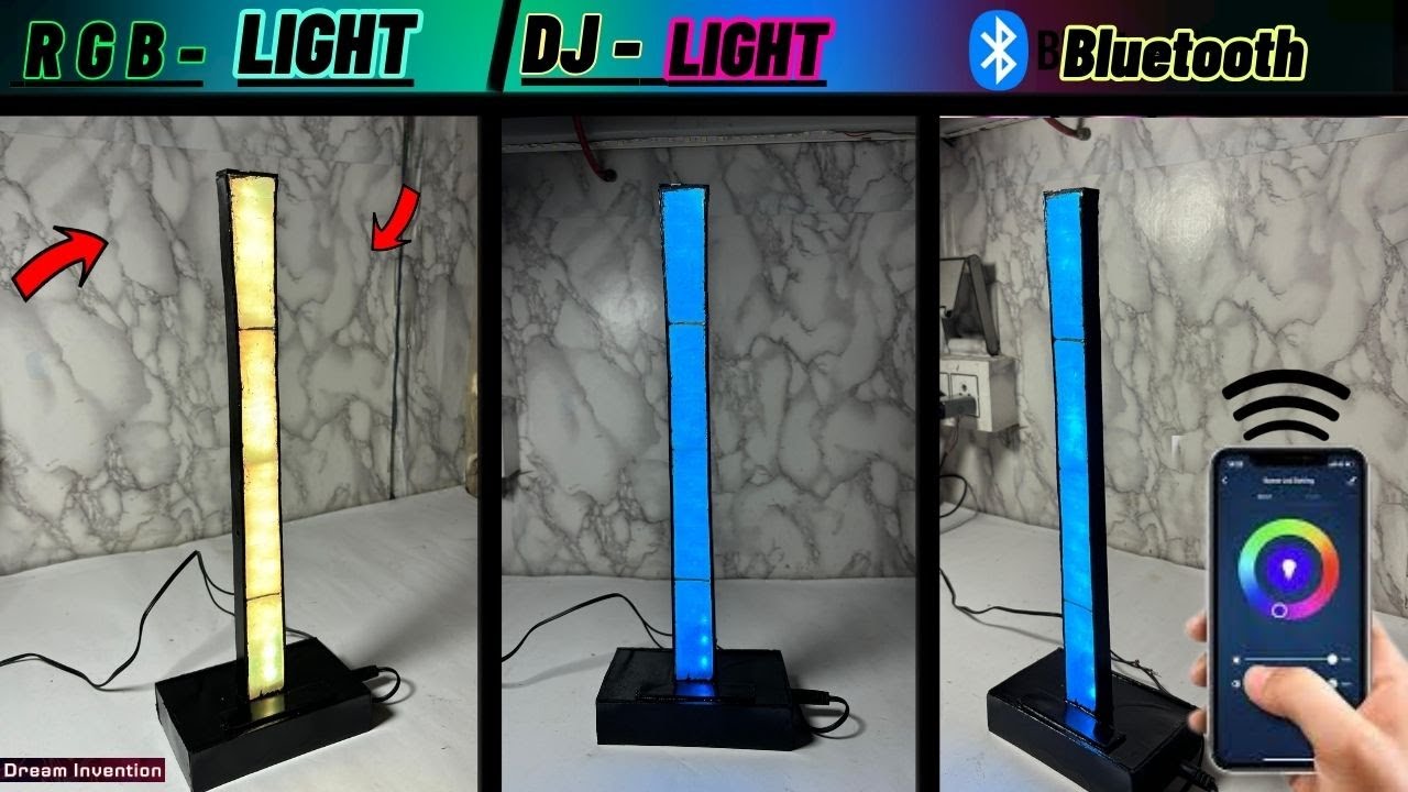 How To Make DIY RGB Light Strip with Bluetooth Control using Arduino ...