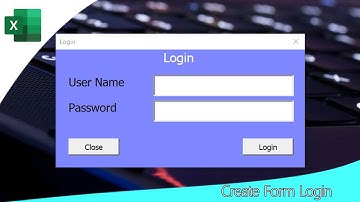 បង្កើត Form Login ក្នុង Excel, Create Form login in Excel VBA, Speak Khmer, Khmer Education