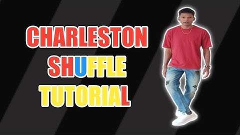 CHARLESTON SHUFFLE STEP TUTORIAL #shuffletutorial #charlestonstep #shuffle