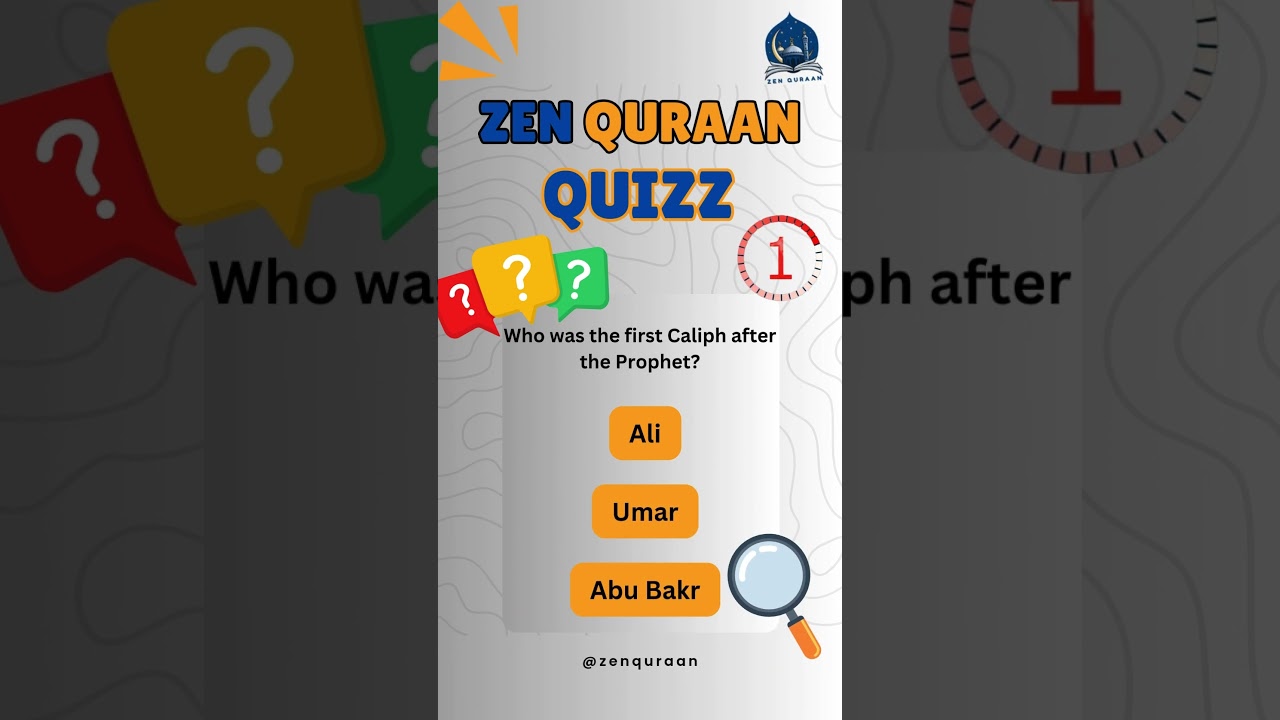 Are you an expert in islam? Answer this quiz! 🕌 