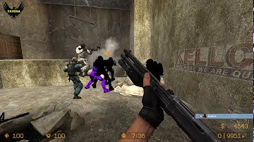 ZOMBIE ESCAPE ROUND ON COUNTER-STRIKE: SOURCE, MAP: ZE_RANDOM, CSS