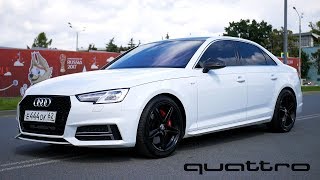 Тест-драйв AUDI A4 2017 Stage 2 (340HP). Замер после тюнинга! видео Чип Тюнинг BMW в Seven Force