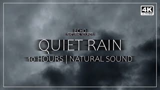 Rain Sounds for Sleep โ 10 Hours of Rainy Sky Ambience and Gentle Cloudy Rain *no music*