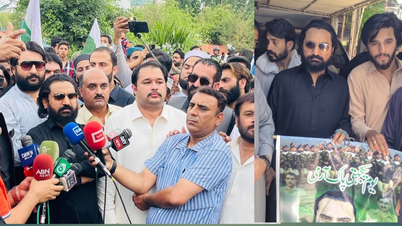Farrukh Khokhar interview after Pak army support rally in Islamabad Press Club | Dera Taji Khokhar