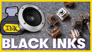 Gateron INK BLACK V2 Review & Sound Test // Stock vs Lubed