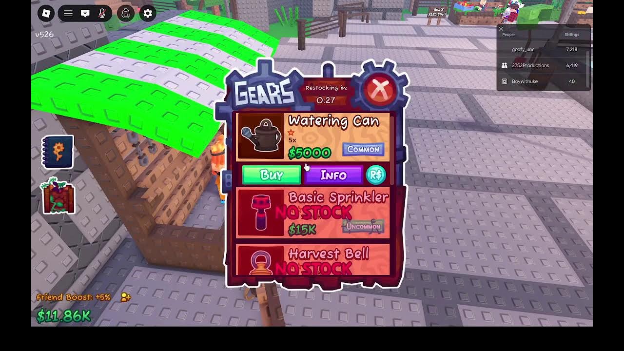 Playing Garden Horizons!