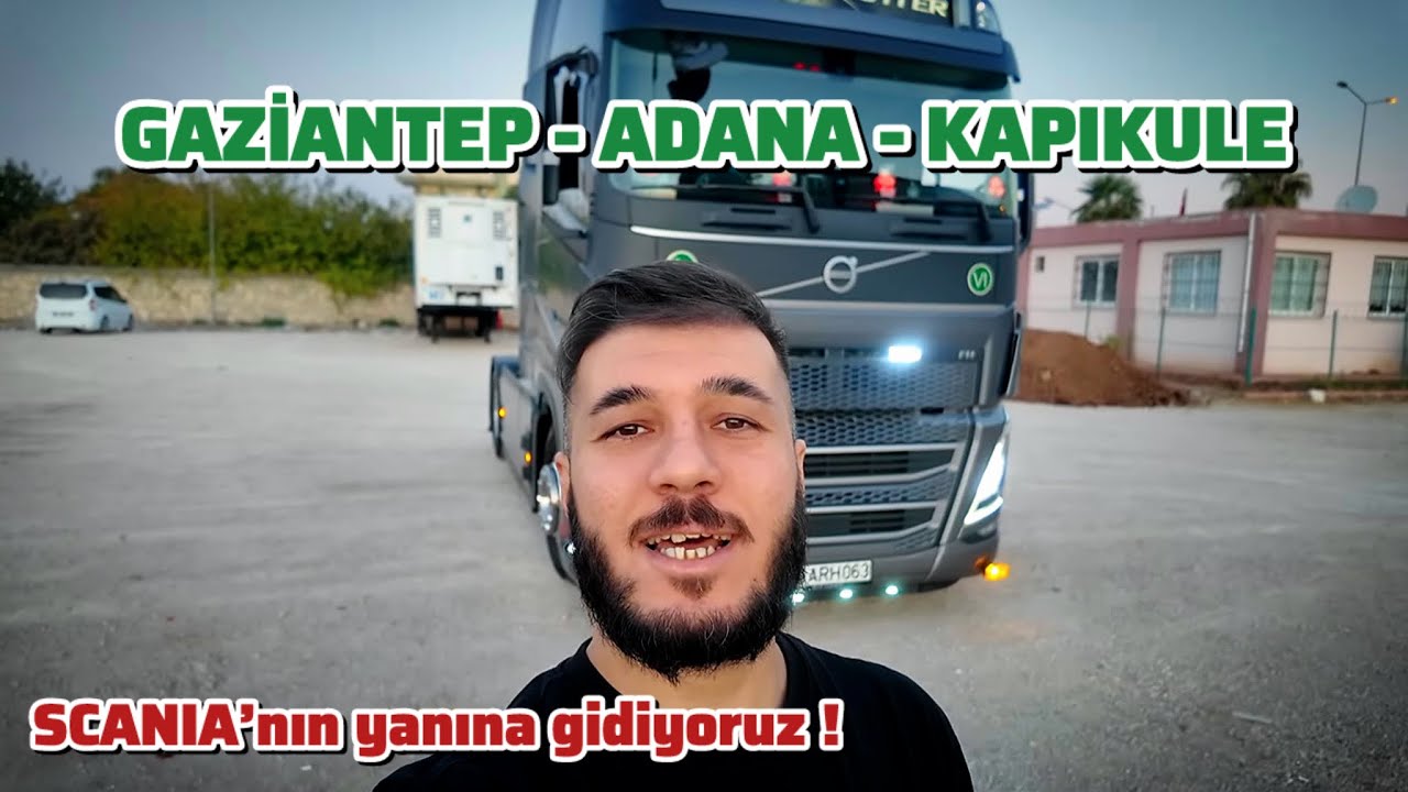 Pozantı Rampasında Kalan Tırlar / Gaziantep'ten Avrupa Yüklemesi