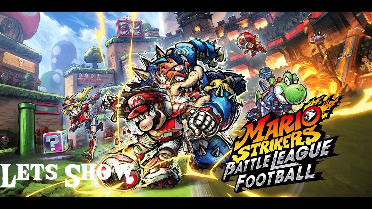 Mario Strikers Battle League Foodball Demo Lets show... sorry mag ich nicht.