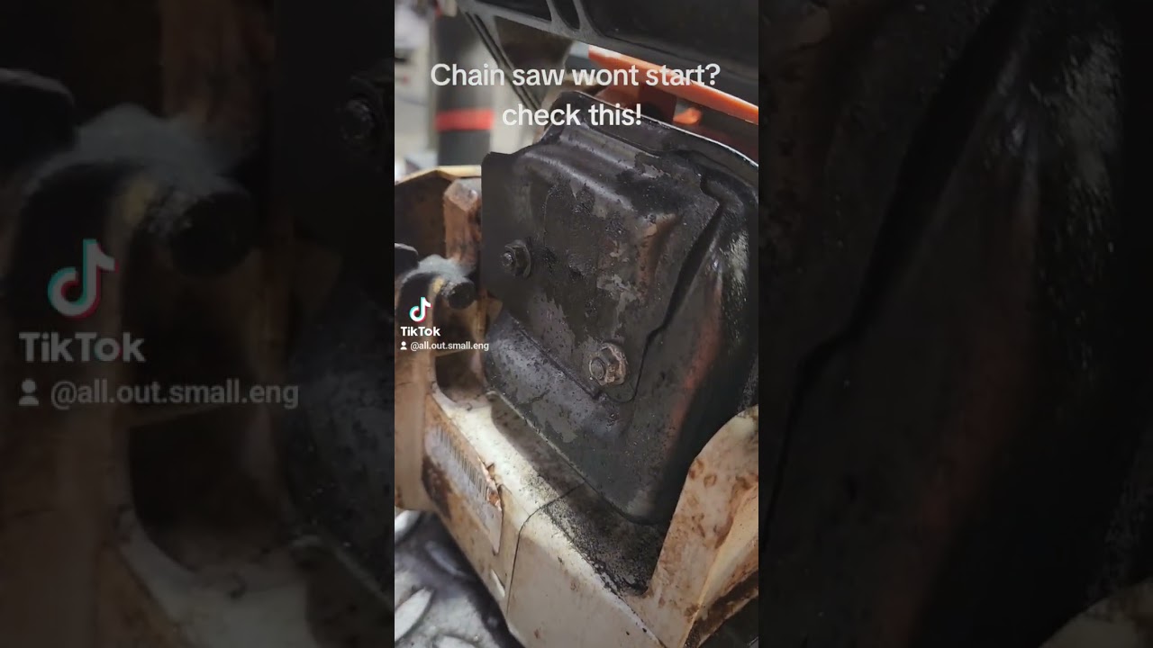 Бензопила не заводится? Посмотри! 