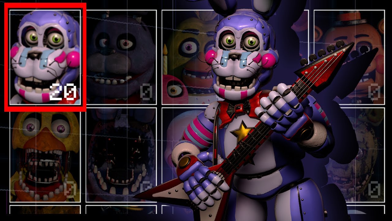 Rockstar Bonnie Has Been Remade Stylized Rockstar Bonnie UCN Mods rockstar-bonnie-has-been-remade-stylized-rockstar-bonnie-ucn-mods