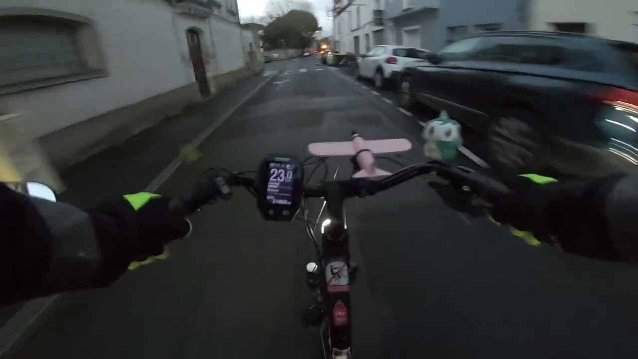 Le danger, en ville, c'est les cyclistes........