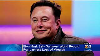 Elon Musk Breaks Record With Financial Losses