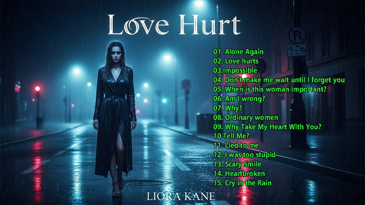 Love Hurt by Liore Kane | Sad Song Album | Alone Again | Don't make me wait until I forget you
