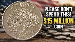 Top 4 Most Valuable State Quarters Dollar Coin Worth Over $450,000 – Check Your Change NOW!
