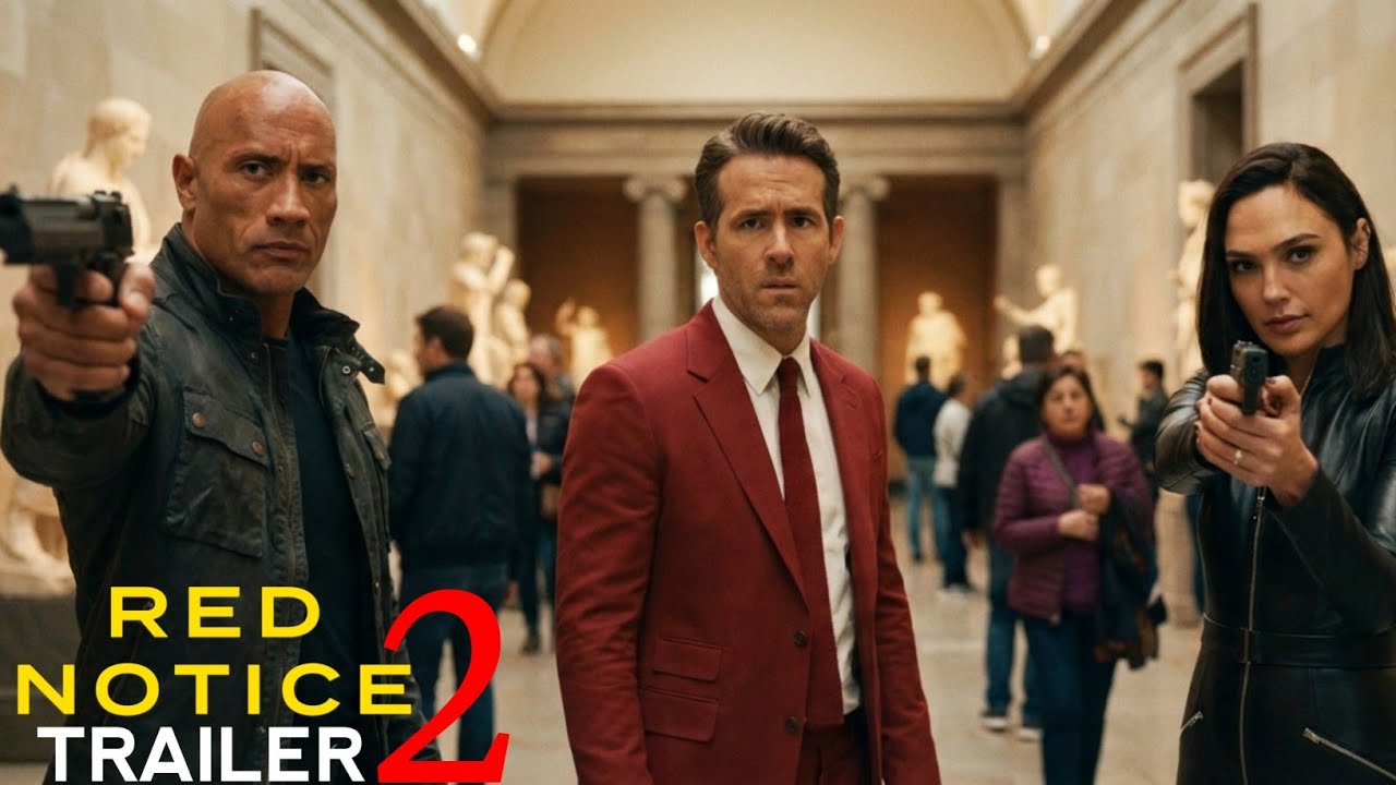 RED NOTICE 2 (2025) – First Trailer | Dwayne Johnson, Ryan Reynolds ...