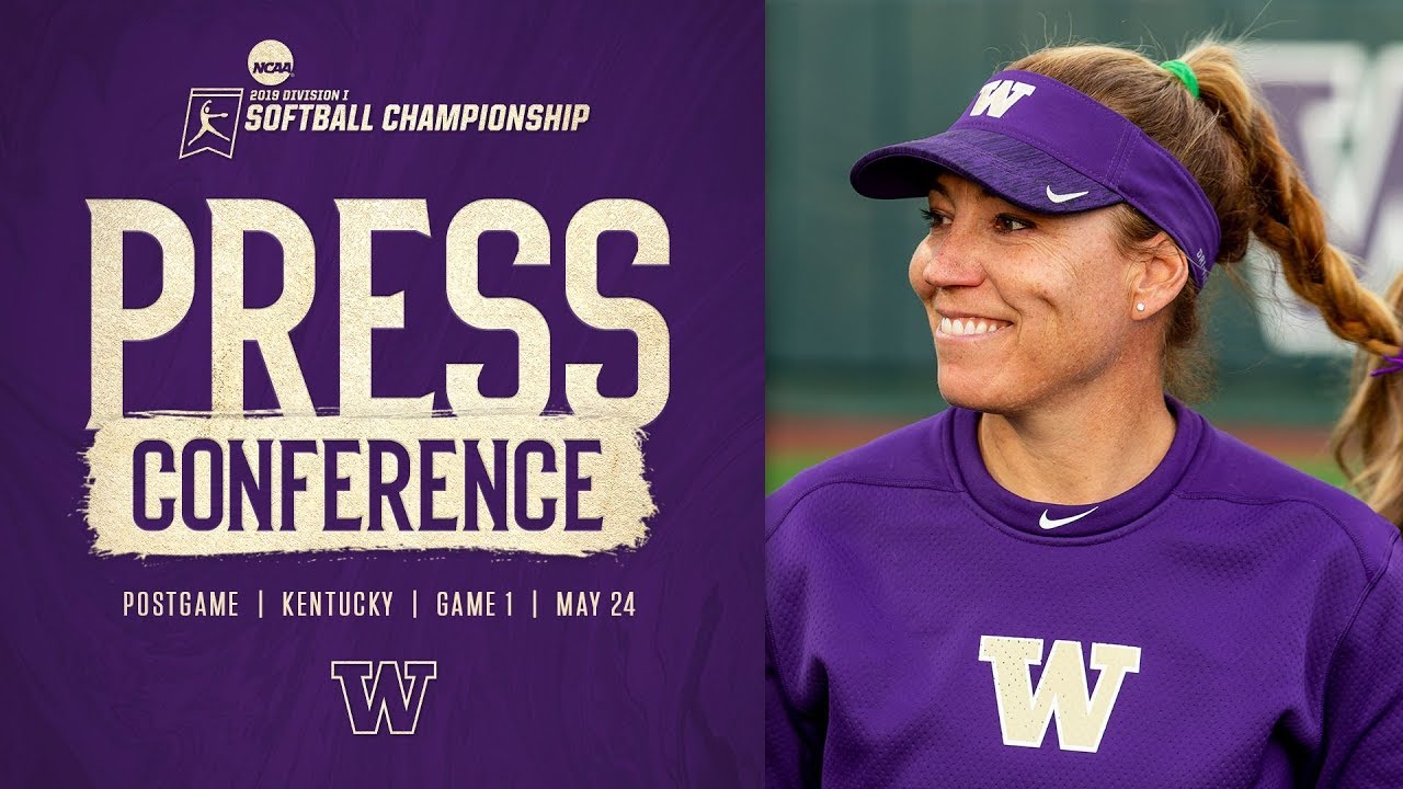 Postgame Softball: NCAA Super Regional Postgame Press Conference (Game 1) - YouTube