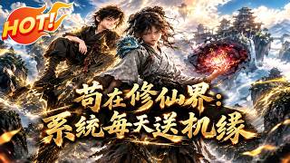 ⚡【新番速递】《苟在修仙界：系统每天送机缘》加班少女穿成乞丐，开局被追杀却绑定每日好运系统！杂灵根苟成金丹，反手截胡秘境、掌控聚宝阁，连正魔两道都猜不透她究竟是谁！ #爱看动漫 #最新漫剧 #玄幻 #