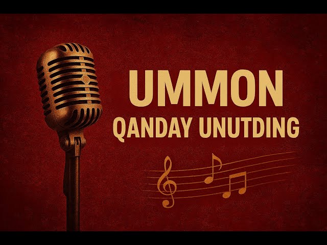 Ummon – Qanday Unutding (KARAOKE | Minus | Matn bilan)