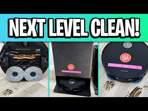 Videorecension av Dreame Matrix10 Ultra: Dreame Matrix 10 Ultra Mopping Test 🧼 Mud, Hair, Corners & Obstacle Avoidance (Mop Pad Swap Demo)