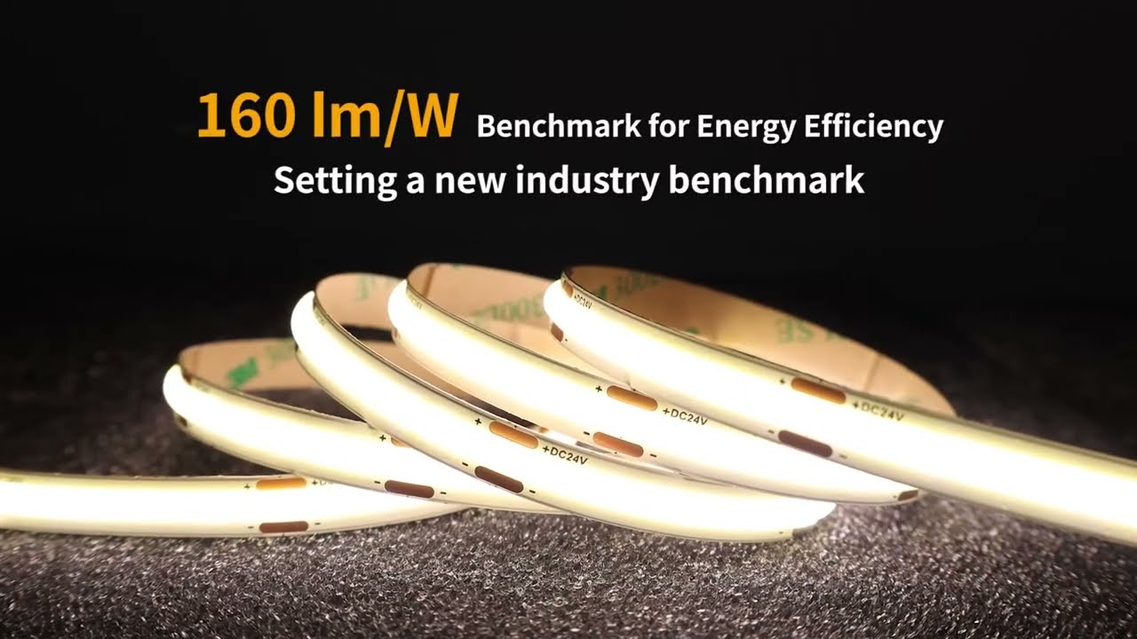 Rishang | 160lm/W High Efficacy Led Cob Strip rm0846mc v1| Products Display