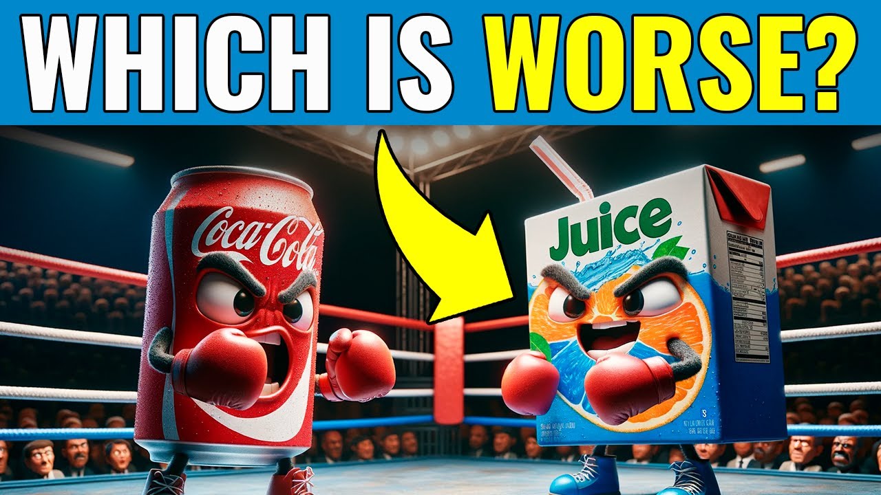 COCA COLA OR BOXED JUICE Which is MORE HARMFUL? YouTube