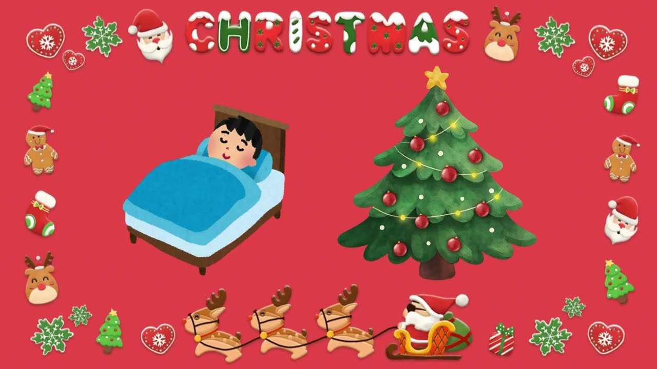 Warm Christmas Lullaby – Peaceful Sleep Music for Festive Nights