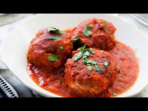 Video: Chickpea Meatballs In Tomato Sauce - A Step By Step Recipe With A Photo