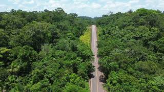 Linha Do Equador  Roraima Br 174  Drone 4k