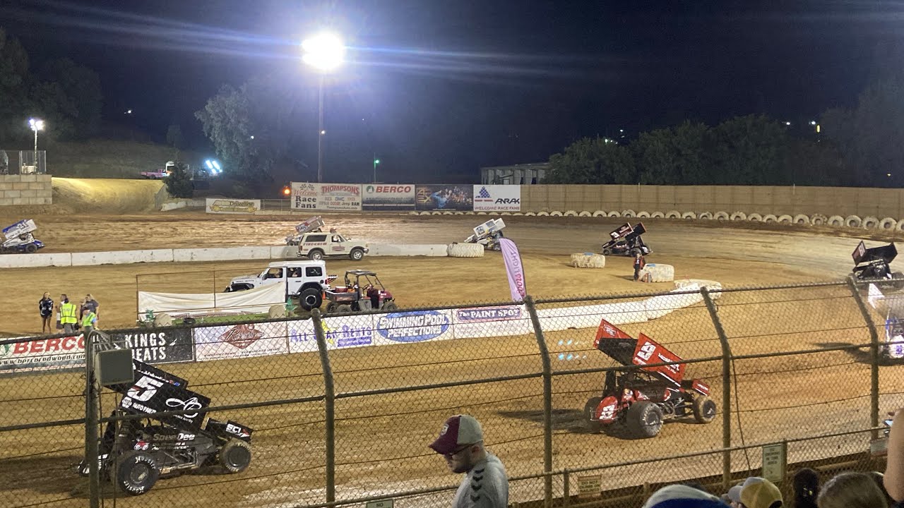 Racing The Cushion! Winged 360 Sprint Cars at Placerville Speedway