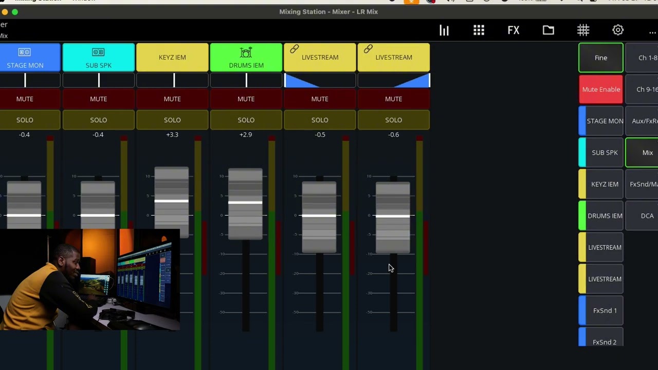 STEP BY STEP GUIDE ON HOW TO SETUP LIVESTREAM MIX BUS FOR QUALITY OUTPUT