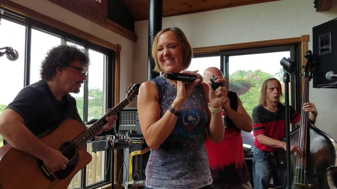 Sarah Ayers, James Supra, and Lou Franco at Blue Mountain winery