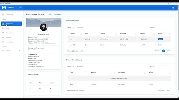 Loan and Customer Management System and Desktop Application V1