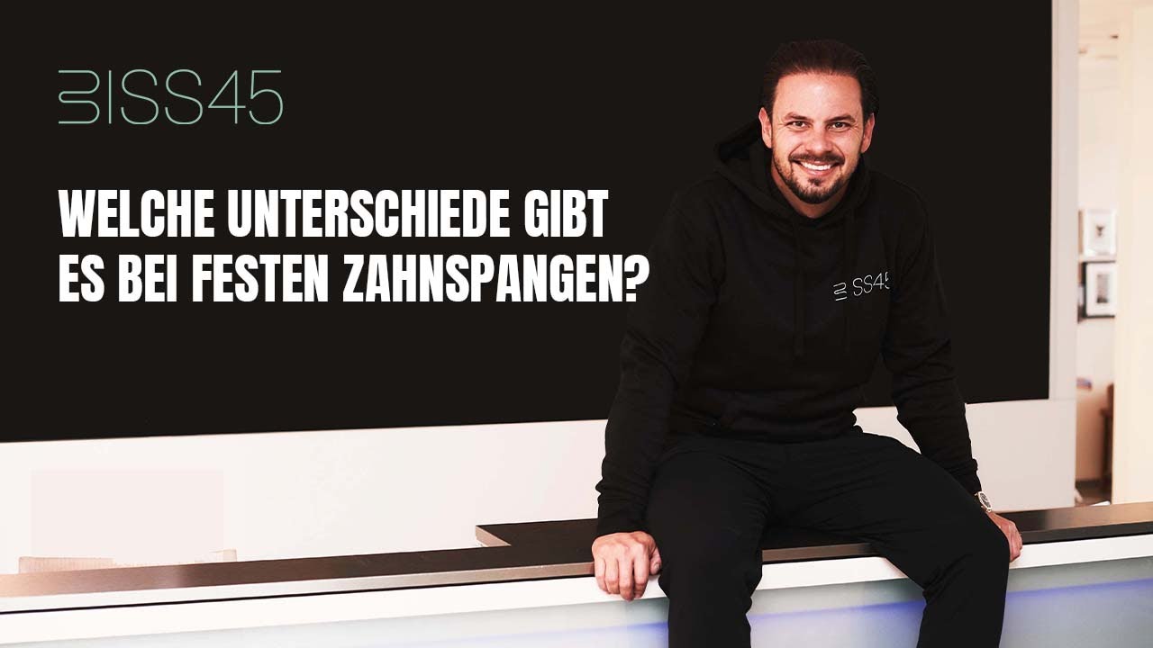 Welche Unterschiede gibt es bei festen Zahnspangen?
