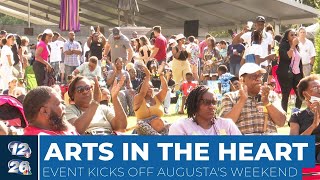 Arts in the Heart of Augusta fest gets underway downtown