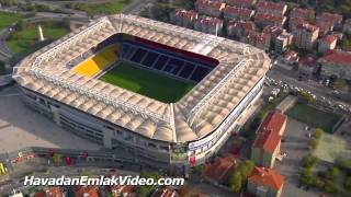Fenerbahce Sukru Saracoglu Stadyumu Helikopter Çekimi