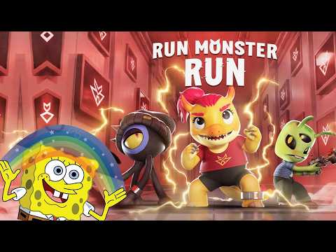 RUN MONSTER RUN! SpongeBob Reacts to the new The Amazing Digital Circus!