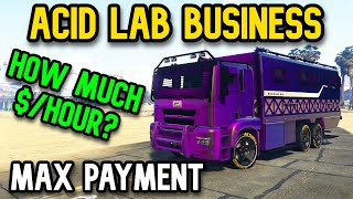 Gta 5 Acid Lab Passive income & Max Payout