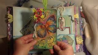 Fairy Garden Junk Journal Vol. 2 -- Flip Through - SOLD Thank you!