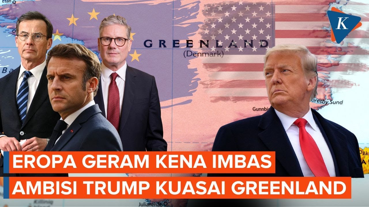Eropa Geram, Trump Kenakan Tarif Tinggi demi Ambisi Kuasai Greenland