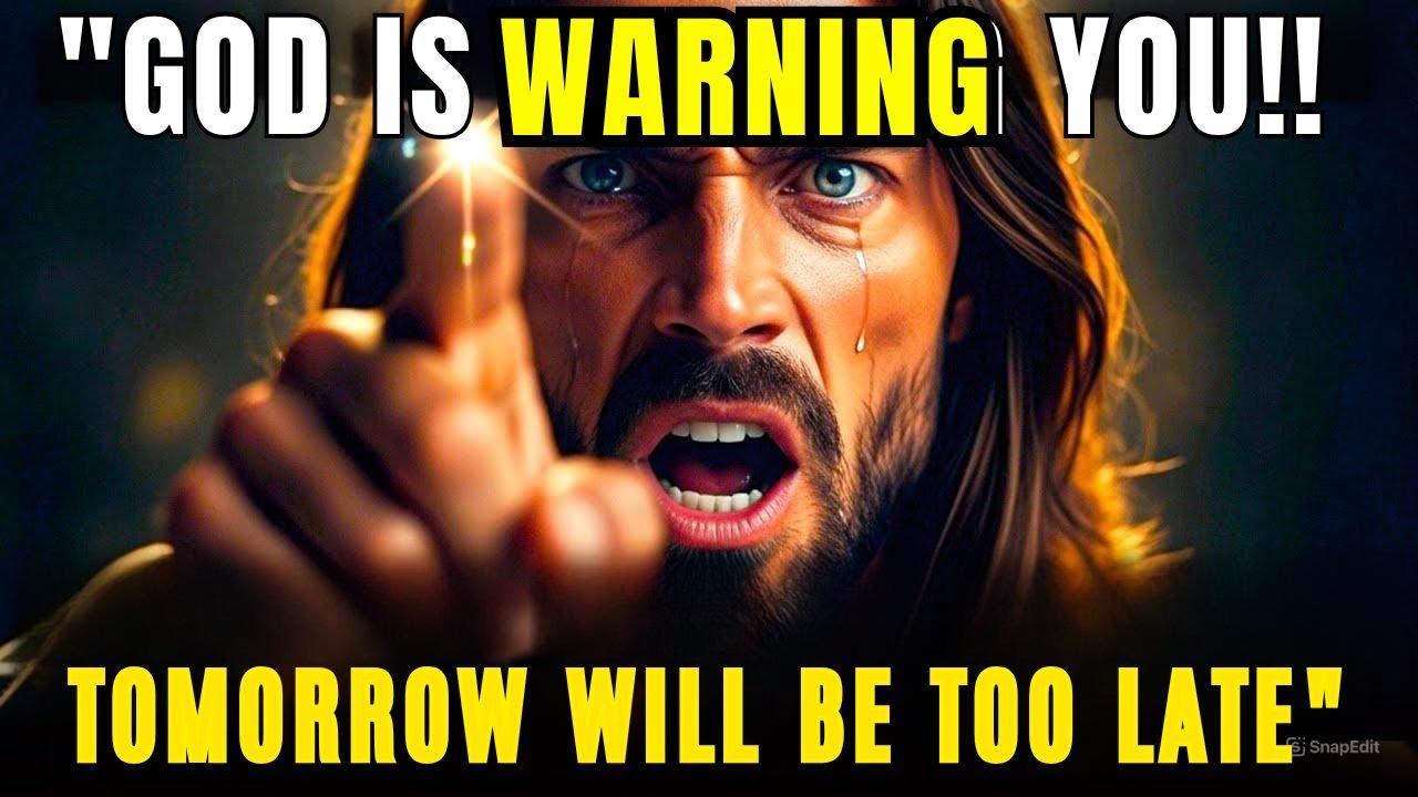 GOD SAYS: TODAY I WILL TOUCH YOUR LIFE WITH A MIRACLE, BUT TOMORROW ...