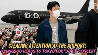 EXO's D.O. Flys to Japan! Fans Go Wild at the Airport This Morning!