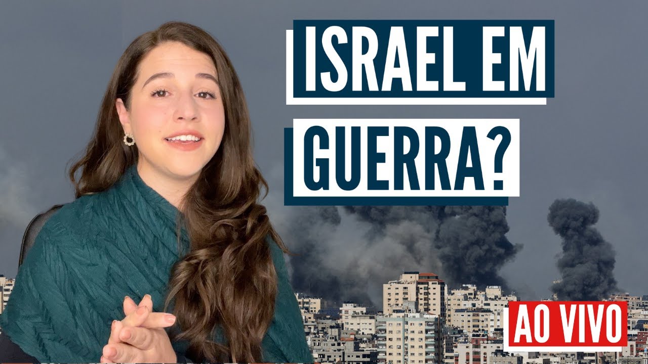 O QUE ESTÁ ACONTECENDO EM ISRAEL? Israel com Aline ao vivo